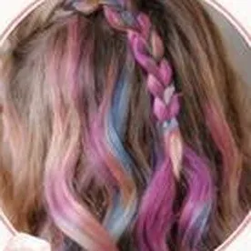 Hair chalk color